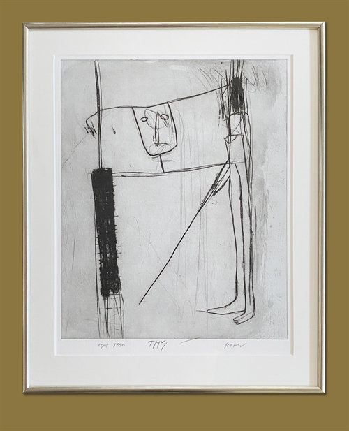 Signeret grafisk tryk af Per Just